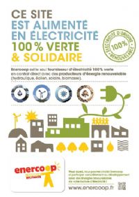 Le magasin Artico choisit Enercoop Bretagne, fournisseur d'électricité 100% renouvelable.. Le samedi 28 février 2015 à Lorient. Morbihan.  11H00